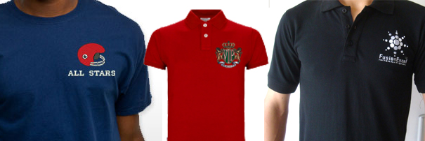 T-shirts Embroidering
