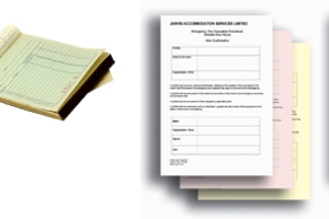 Invoice books