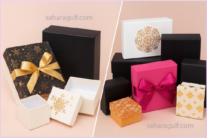 luxury gift box manufacturing and supplies at affordable price in dubai