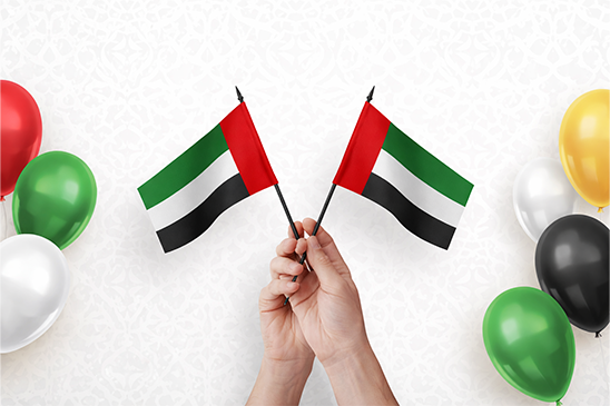 hand flag printing service in sharjah