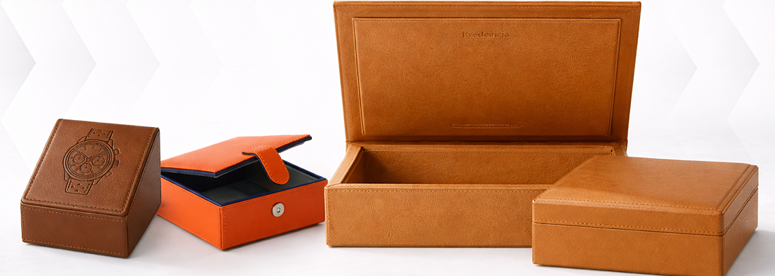 genuine leather box making in dubai