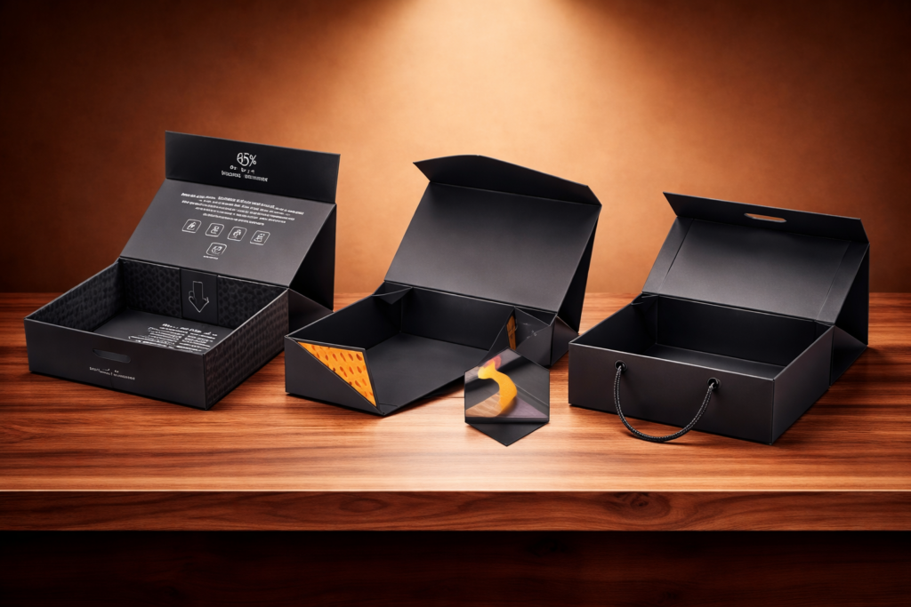 Collapsible gift Rigid luxury gift Box dubai
