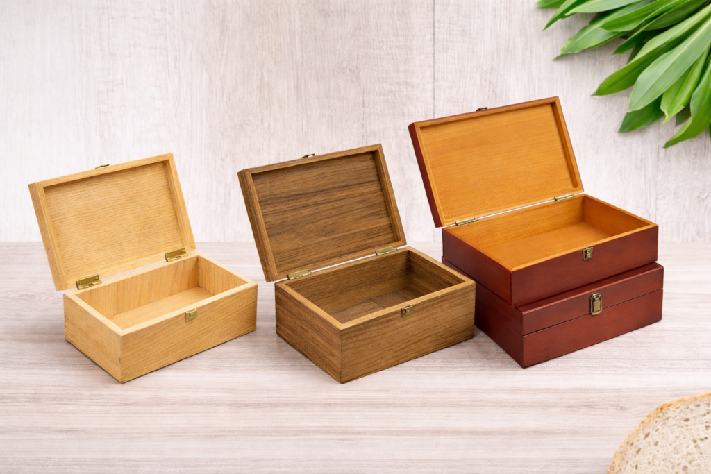 Hinged Lid Wooden MDF Box dubai