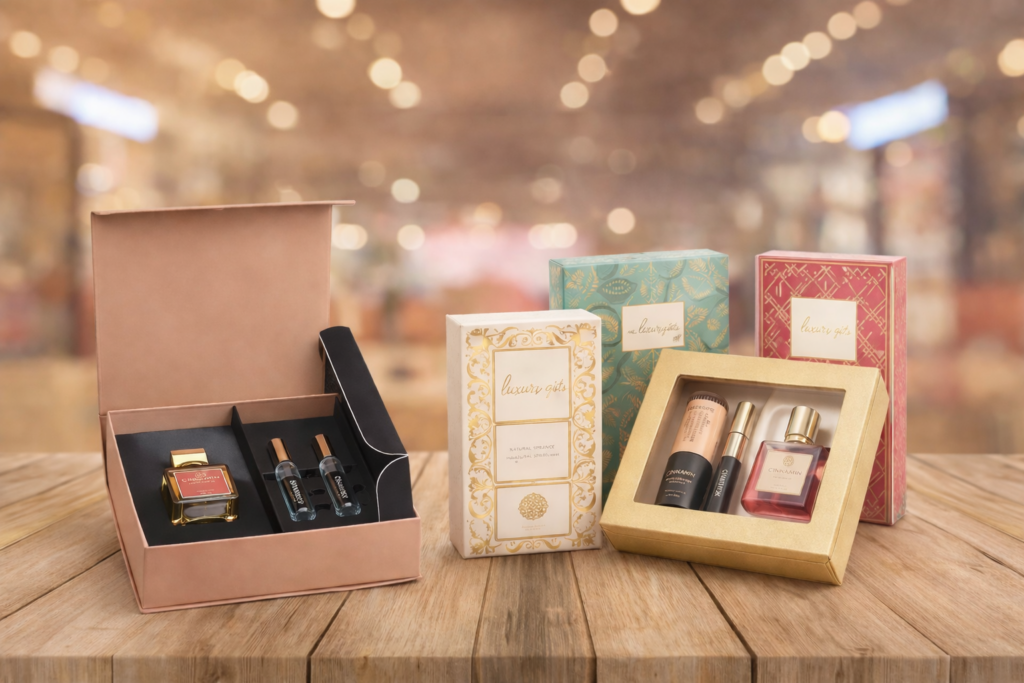 Perfume & Cosmetic luxury gift Box abudhabi