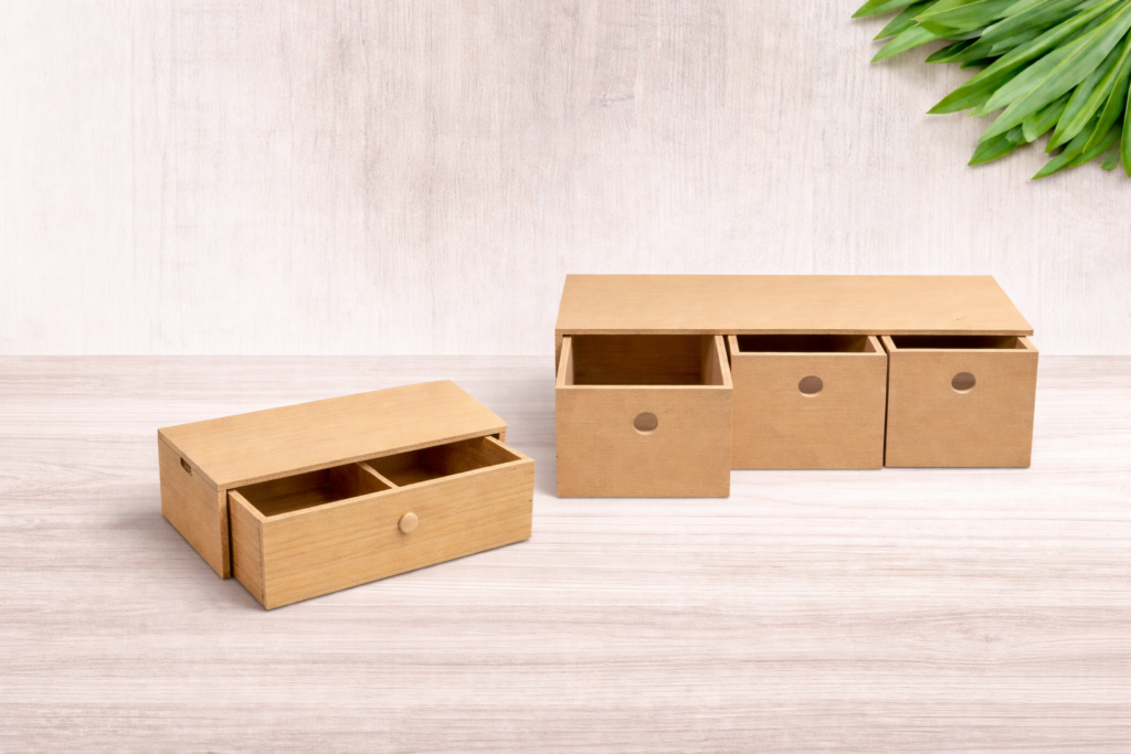 Sliding Drawer Wooden MDF Box abudhabi