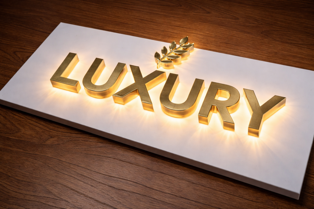 3D Letter Sign Board abudhabi