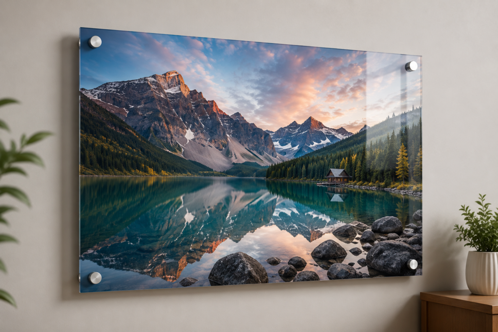 Acrylic photo Frame Printing