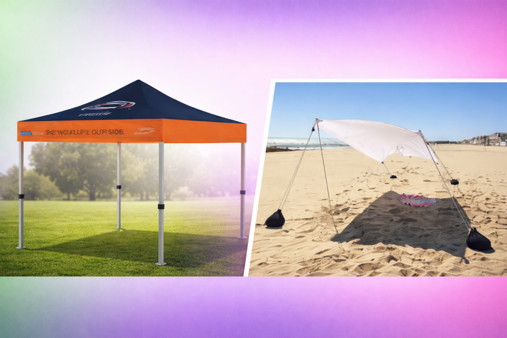 Canopy & Tent sun Shade printing dubai