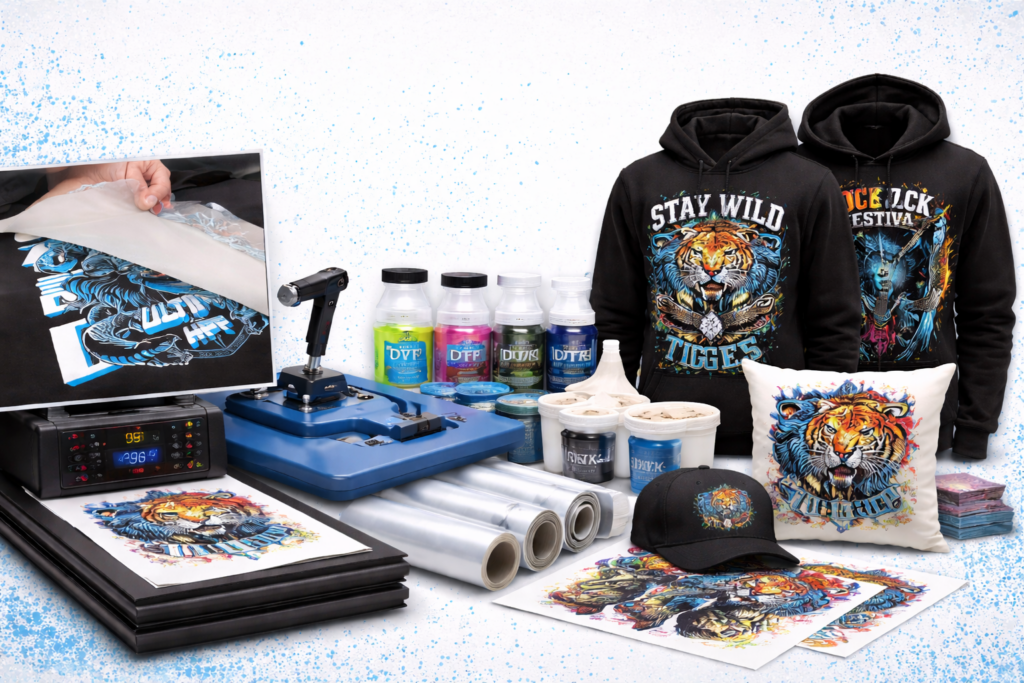 Digital T-shirts heat Transfer Printing dubai