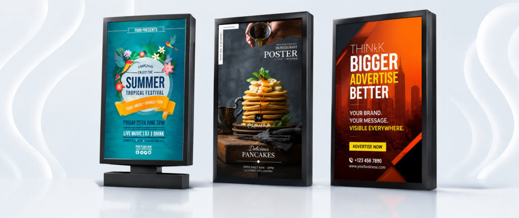 Outdoor Advertising Posters Printing