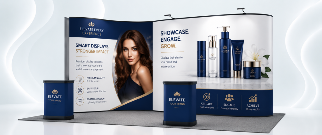 pop up stand Retail Promotion Collection sharjah