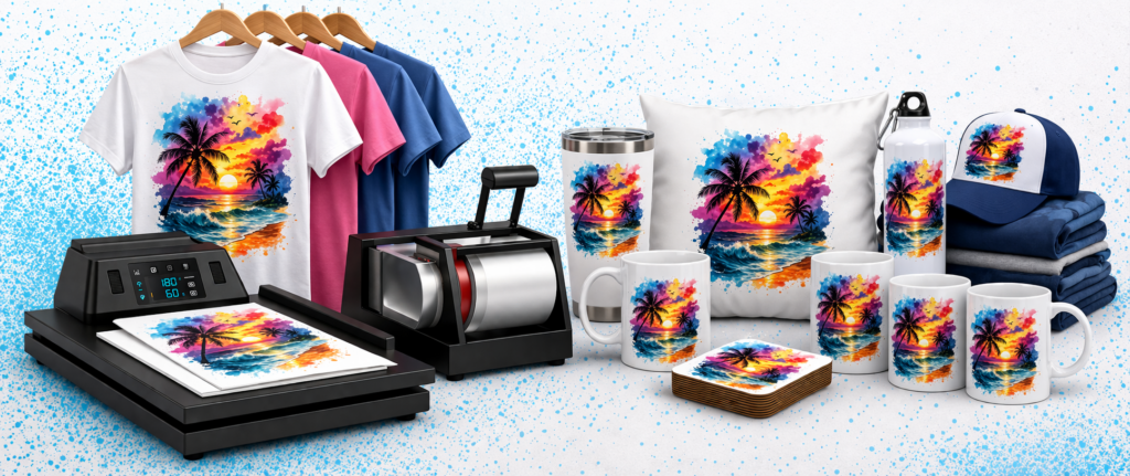 Sublimation T-shirts heat Transfer sharjah
