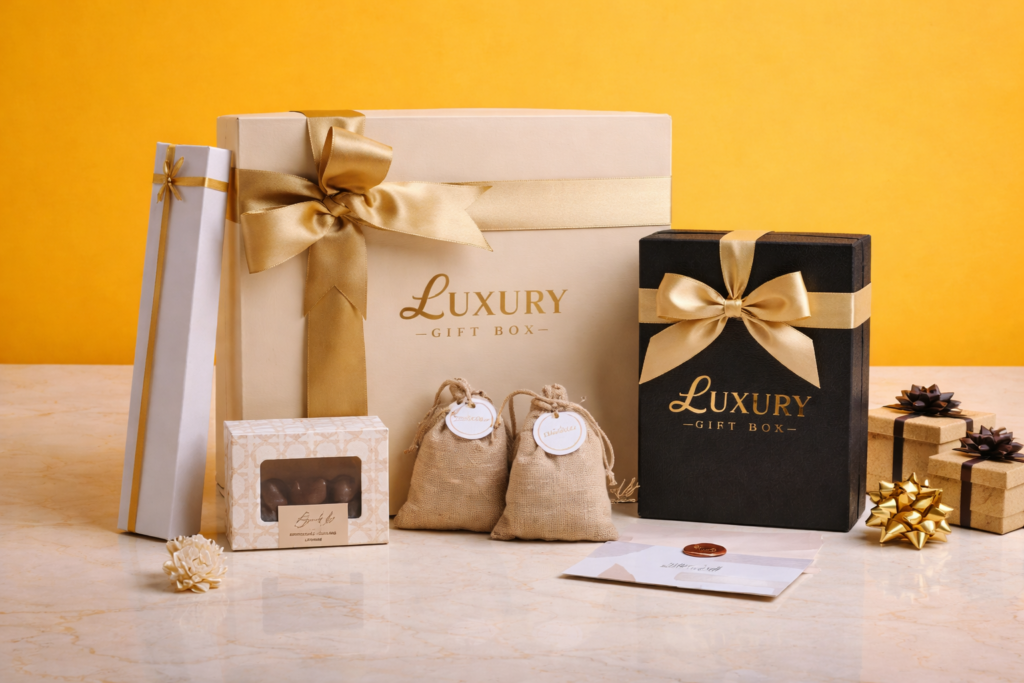 offset printing packaging & branding gift box jubail
