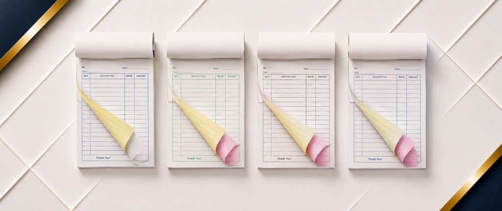 Carbonless (NCR) Notepad printing abudhabi