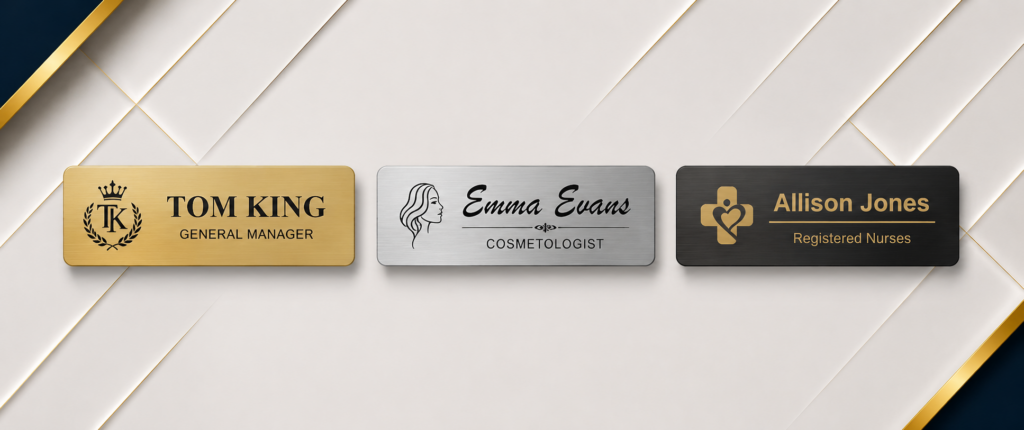 Name badges Corporate Collection sharjah