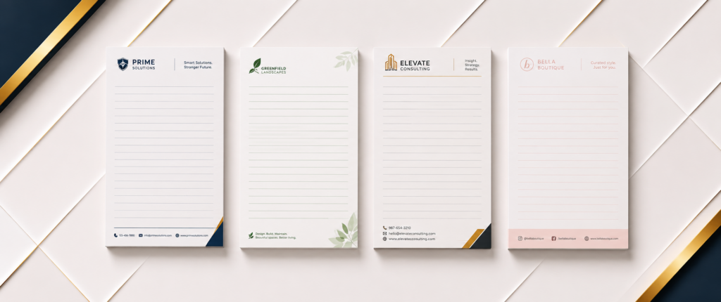 notepad printing Custom Printed Inner Pages dubai