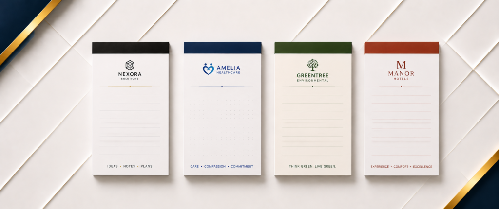 Glued Top Notepad printing dubai