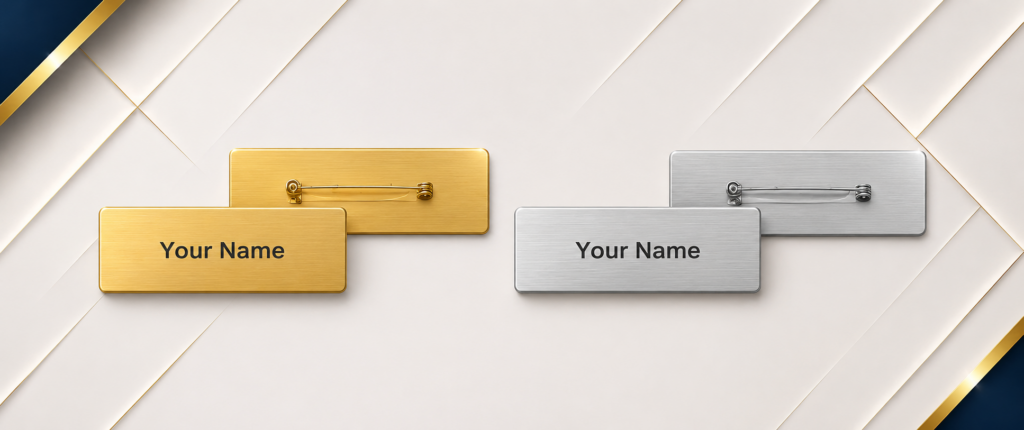 Metal Name Badges dubai