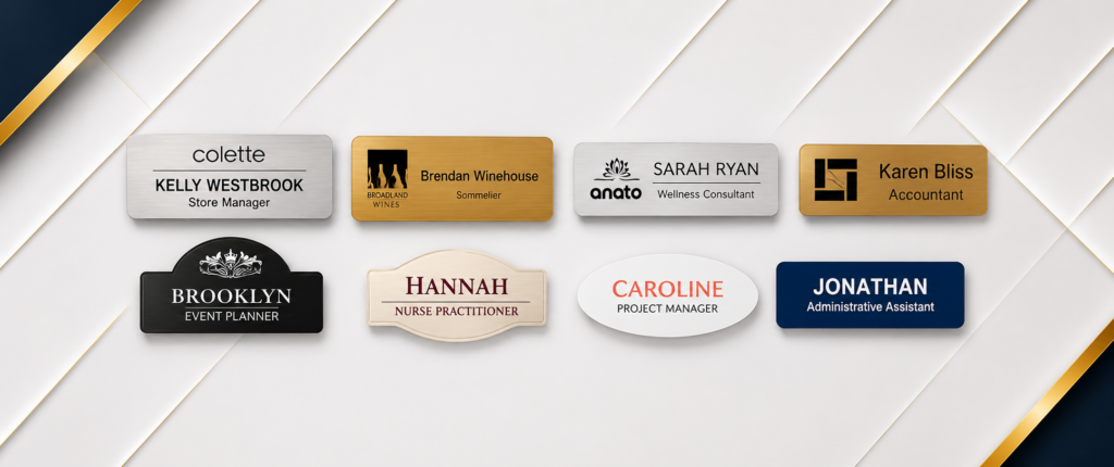 Name badges Retail Collection ajman