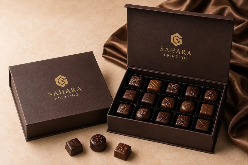 Magnetic Closure Chocolate Gift Boxes