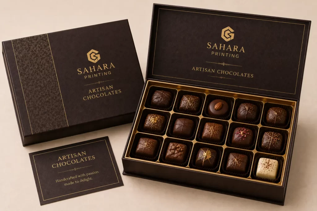 artisan chocolate gift set