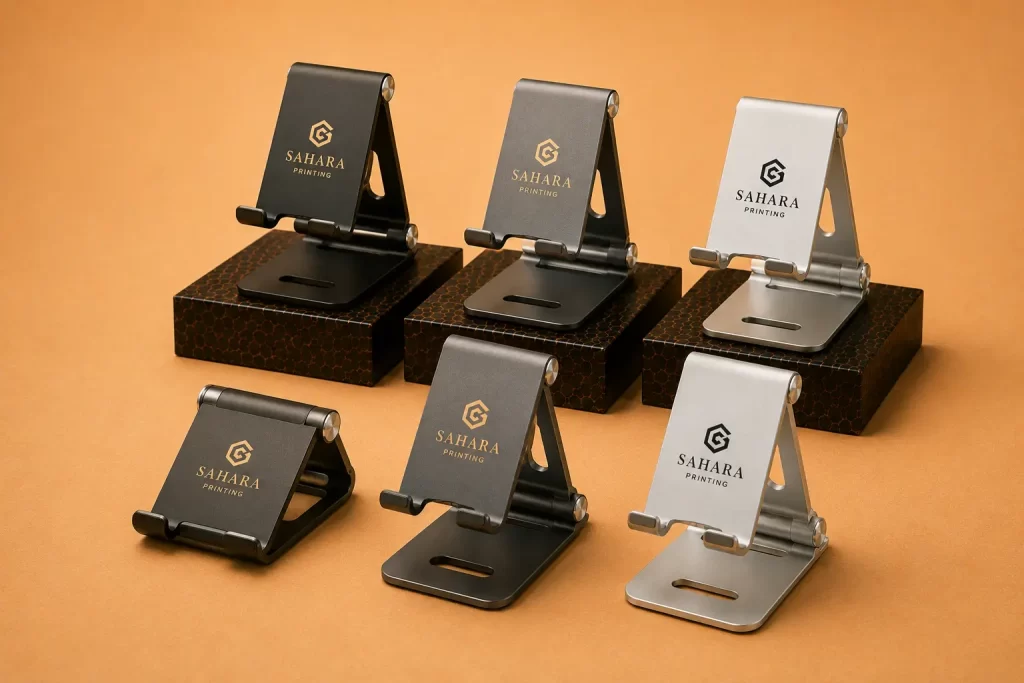 Aluminium Phone Stands Printing