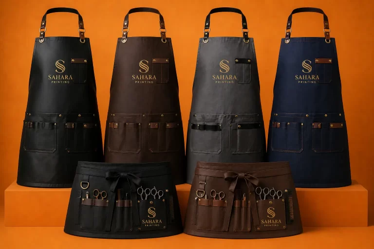 Barber Aprons Printing in dubai