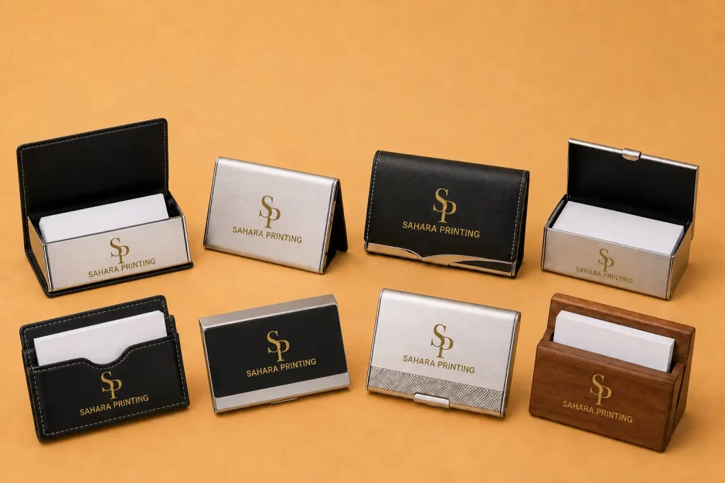 Business Card Holders with branding