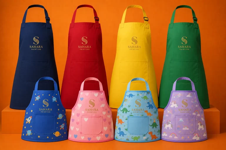 Children’s Aprons with custom printing