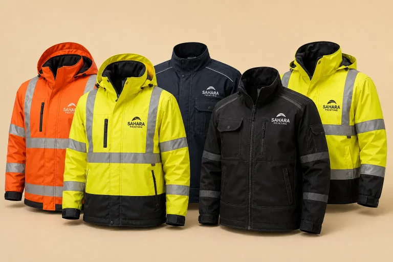 Construction Jackets Printing in dubai