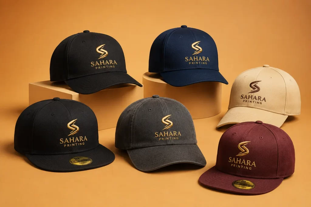 Custom Caps printing suppliers