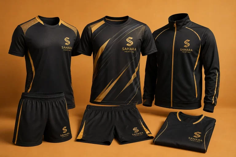 Custom Sportswear with printing suppliers in ajman