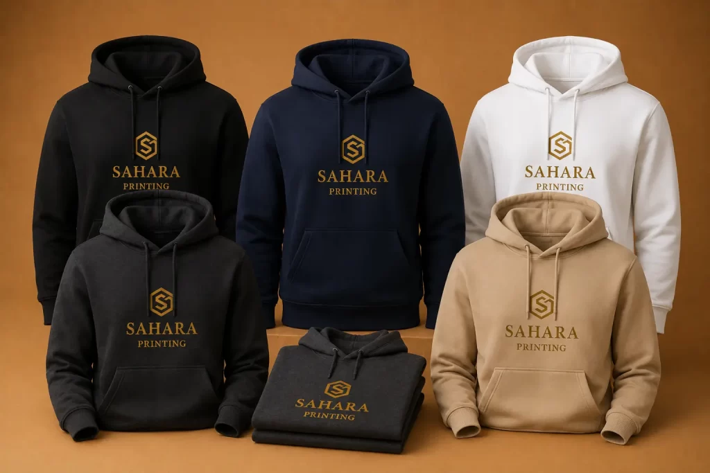 Customized Hoodies with printing in dubai