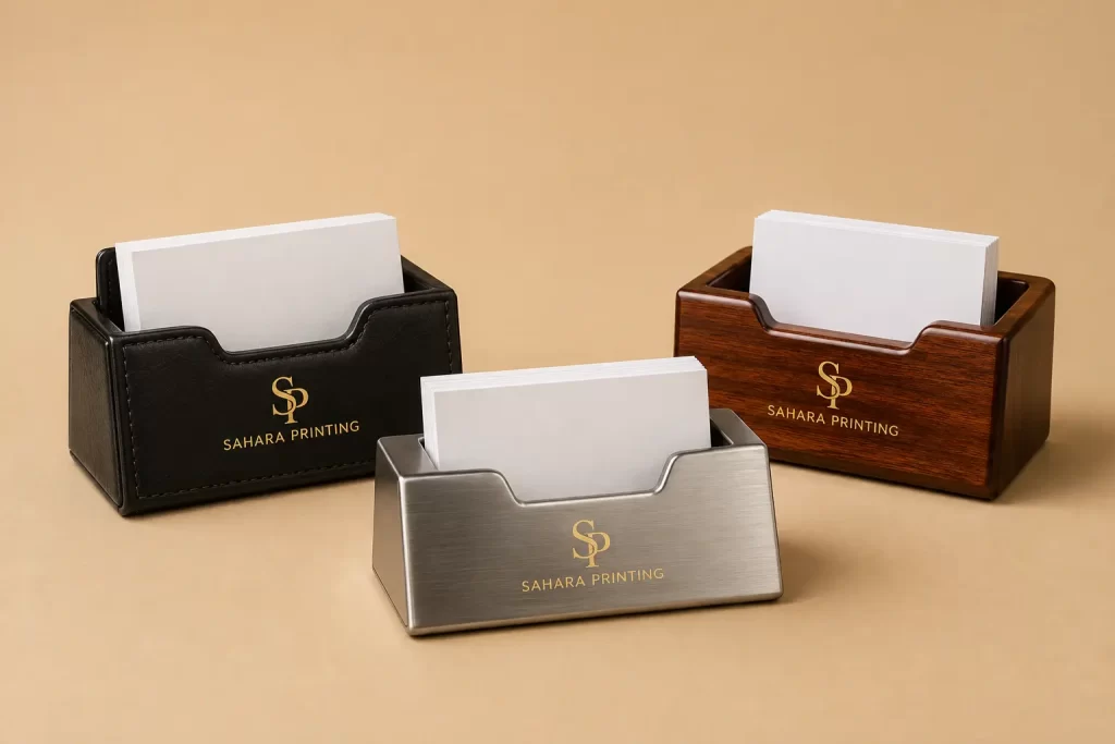 Desktop Business Card Holders