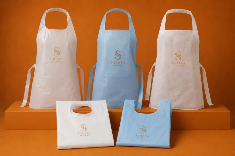 Disposable Aprons with custom printing
