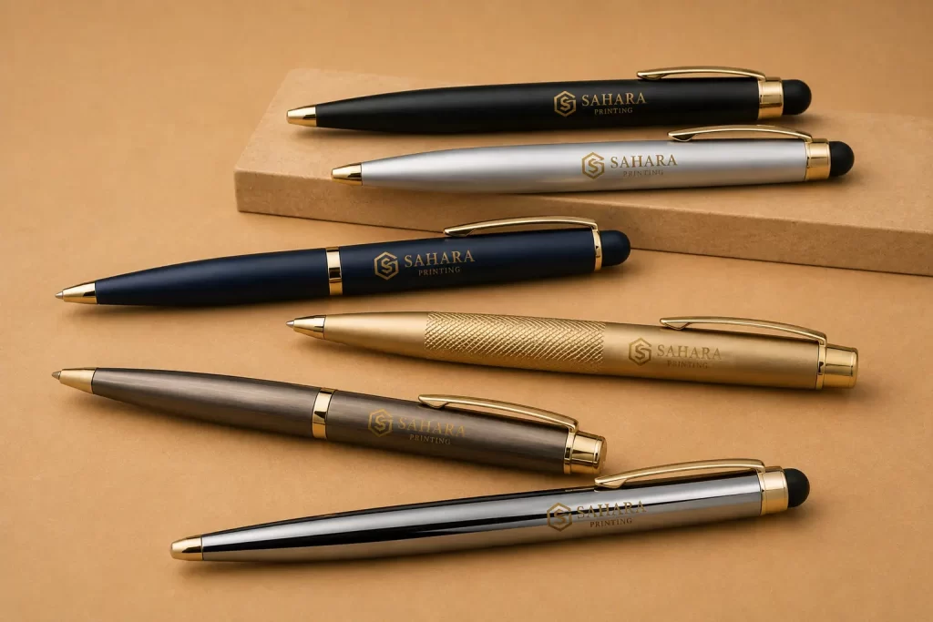 Laser Engraved Metal Pens