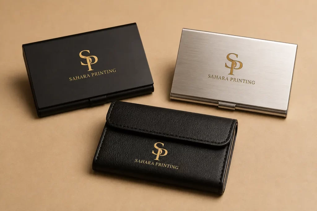 Magnetic Business Card Holders