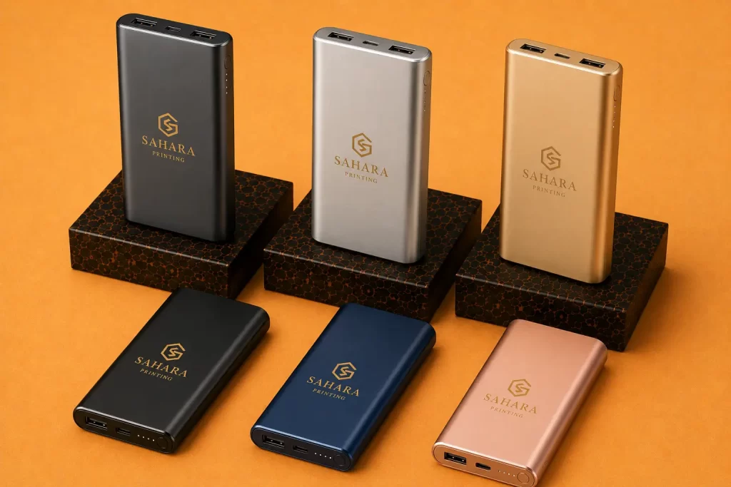 Metal Power Banks Printing