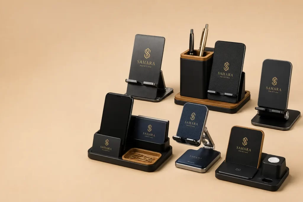 Multi-Function Phone Stands with Custom Printing