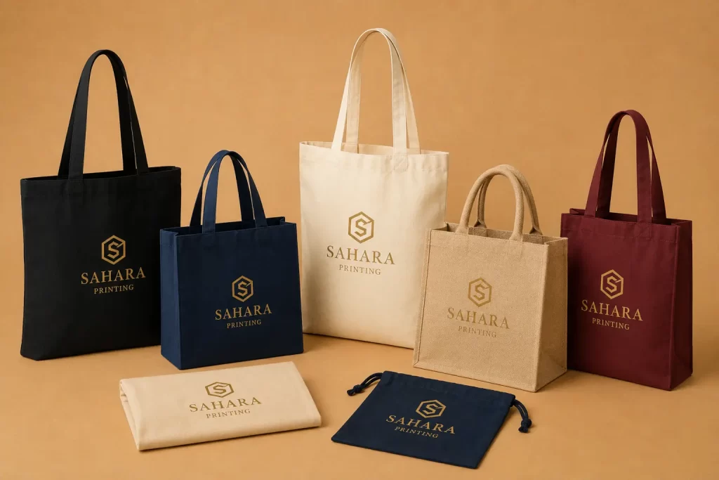 Printed Fabric Bags Suppliers in Dubai