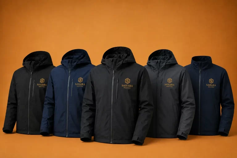 Waterproof Jackets Printing in sharjah