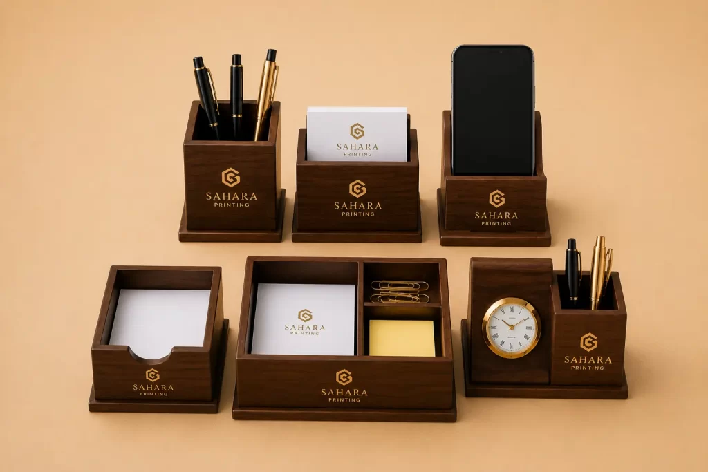 Wooden Desk Organizers