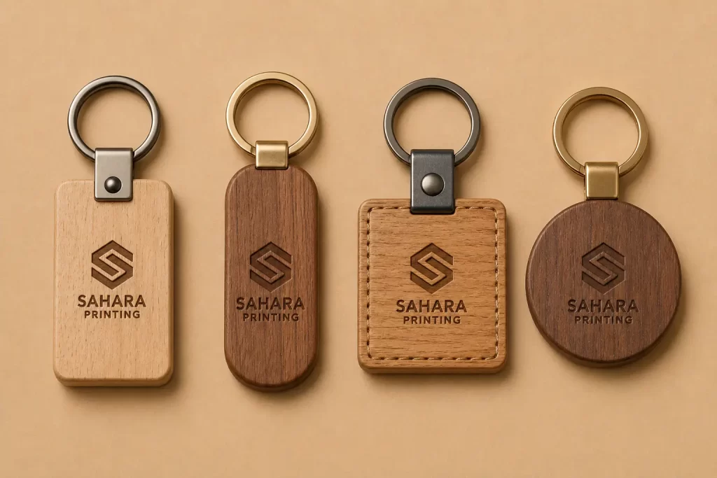 Wooden Keychains Printing